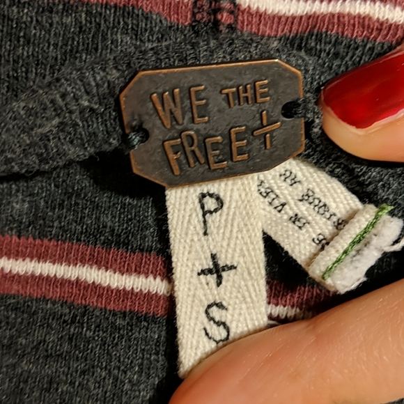 Free People We The Free Striped Tunic Tank - Picture 5 of 5